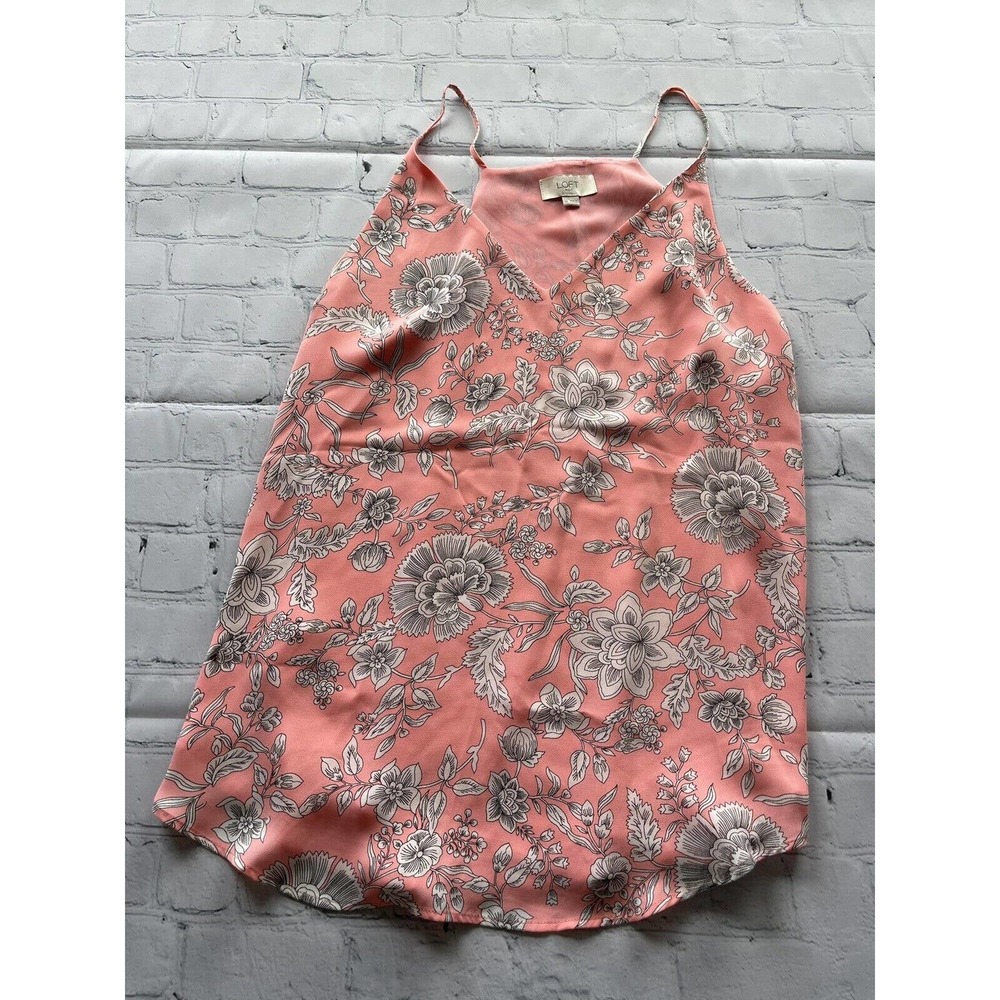 LOFT Floral Blouse Bright Spring & Summer Stylish Color Size Medium